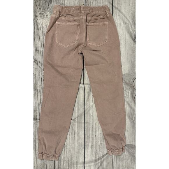 Women’s American Eagle Outfitters Tomgirl Utility Jogger Pants Drawstring Pink 2 - Picture 2 of 11